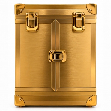 Комплект поставки лимитированной машинки JRL 3000CG-F Gold с сертификатом и жетоном