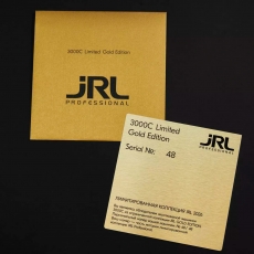 Золотые номерные жетоны и сертификат подлинности JRL 3000CG-F Limited Edition