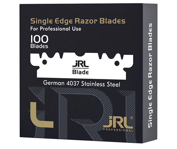 Односторонние лезвия JRL Single Edge для магнитной шаветки 100 шт Лезвия для шаветки JRL Single Edge 100 штук заказать